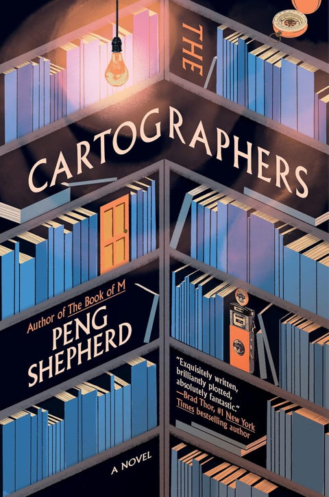 Book cover for The Cartographers by Peng Shepherd
