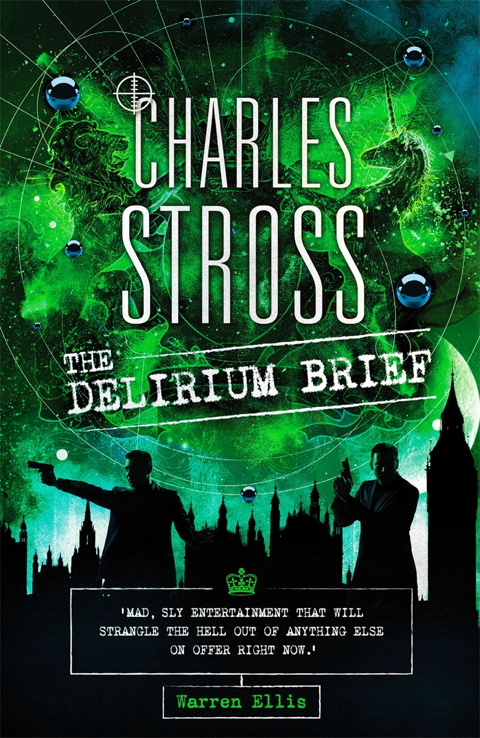 Cover for The Delirium Brief (UK edition)